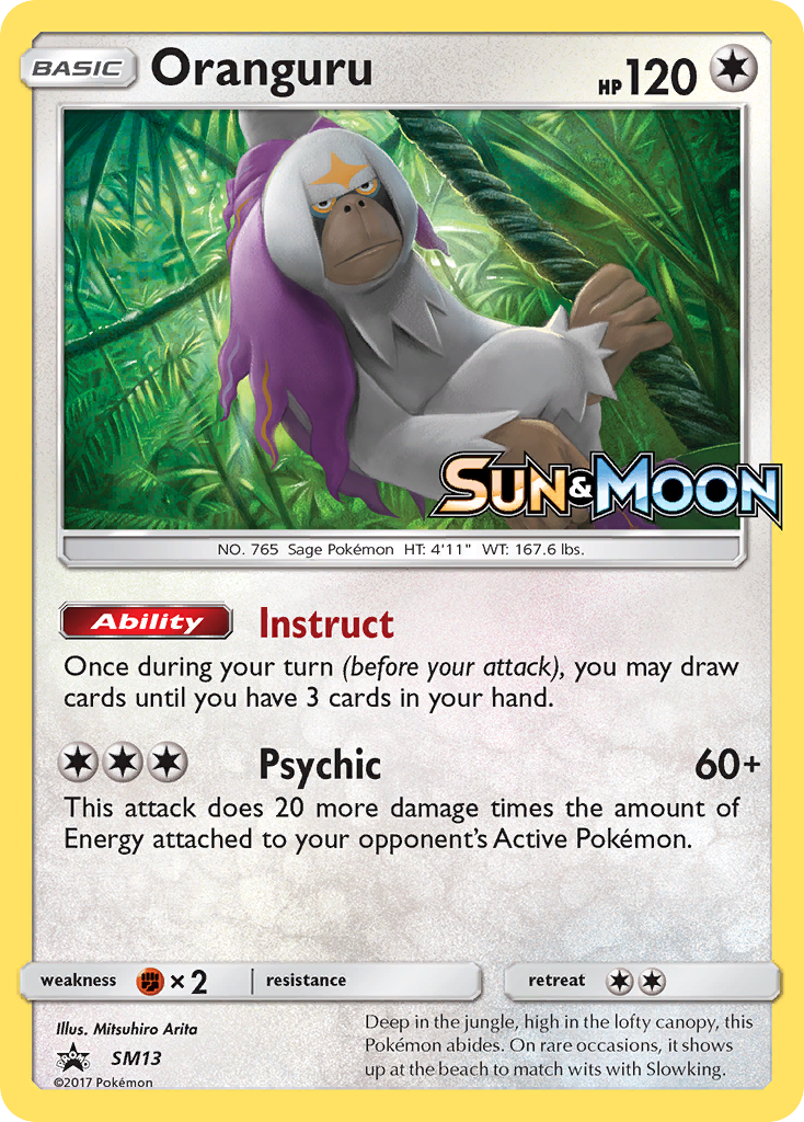 Oranguru (SM13) [Sun & Moon: Black Star Promos] | GnG Games