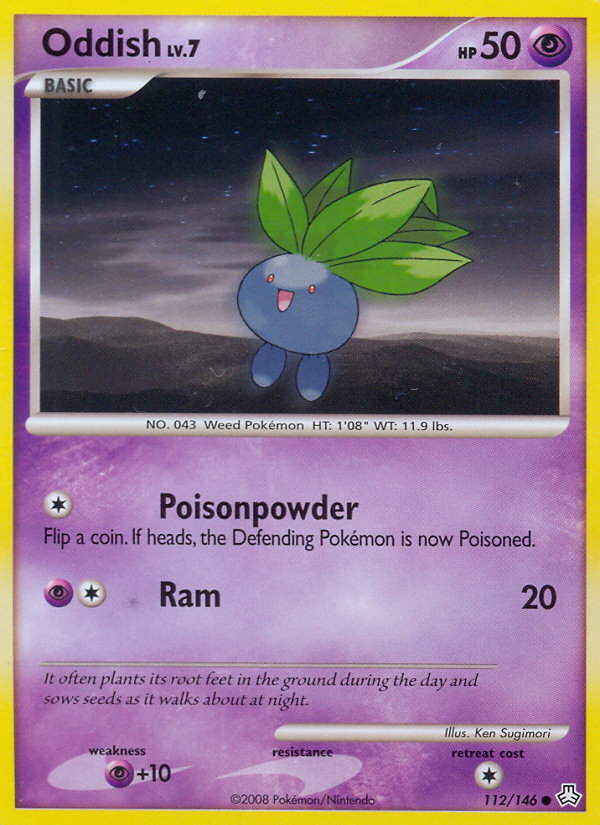 Oddish (112/146) [Diamond & Pearl: Legends Awakened] | GnG Games