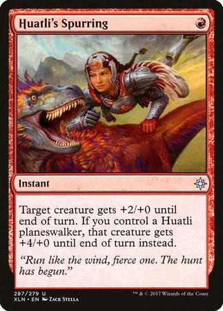 Huatli's Spurring [Ixalan] | GnG Games