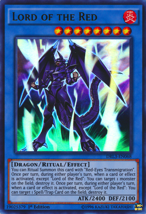 Lord of the Red [DRL3-EN068] Ultra Rare | GnG Games