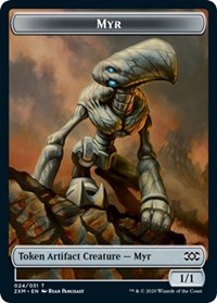 Myr (024) // Shapeshifter Double-sided Token [Double Masters Tokens] | GnG Games