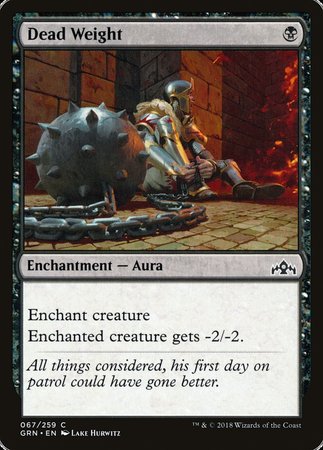 Dead Weight [Guilds of Ravnica] | GnG Games