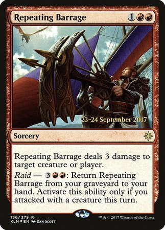 Repeating Barrage [Ixalan Promos] | GnG Games