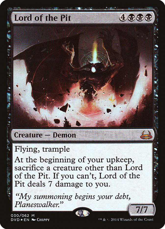 Lord of the Pit (Divine vs. Demonic) [Duel Decks Anthology] | GnG Games