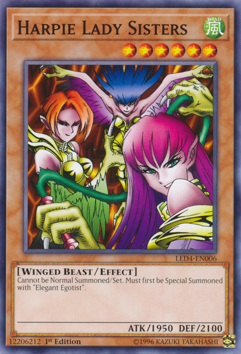 Harpie Lady Sisters [LED4-EN006] Common | GnG Games