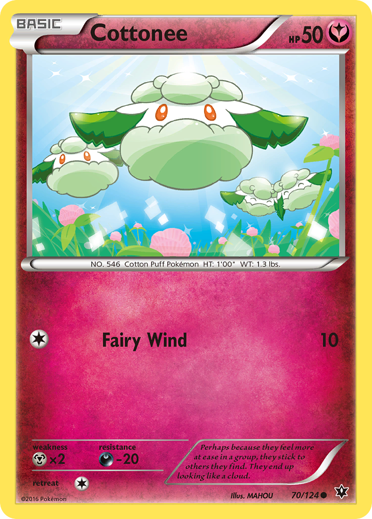 Cottonee (70/124) [XY: Fates Collide] | GnG Games