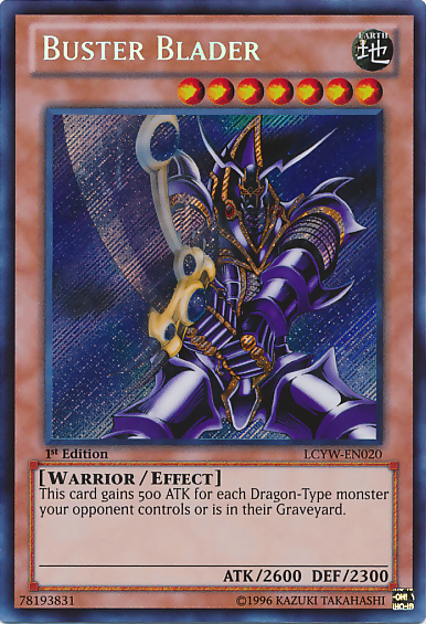 Buster Blader [LCYW-EN020] Secret Rare | GnG Games