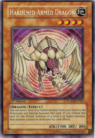 Hardened Armed Dragon [RGBT-EN083] Secret Rare | GnG Games