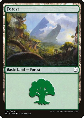 Forest (267) [Dominaria] | GnG Games