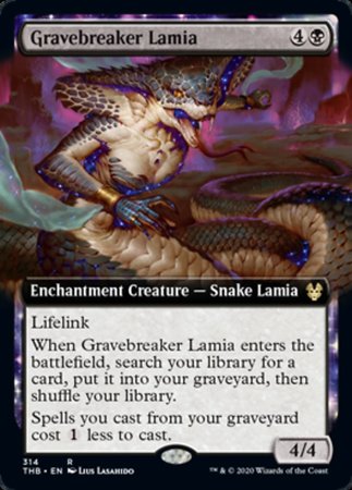 Gravebreaker Lamia (Extended Art) [Theros Beyond Death] | GnG Games