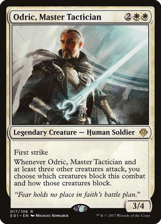 Odric, Master Tactician [Archenemy: Nicol Bolas] | GnG Games