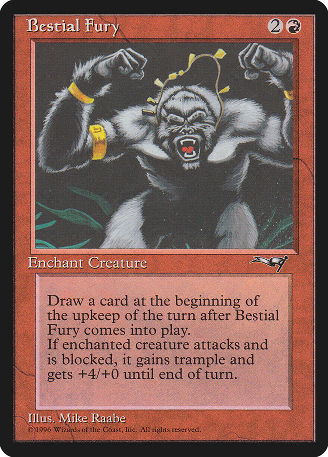 Bestial Fury (Fists Raised) [Alliances] | GnG Games