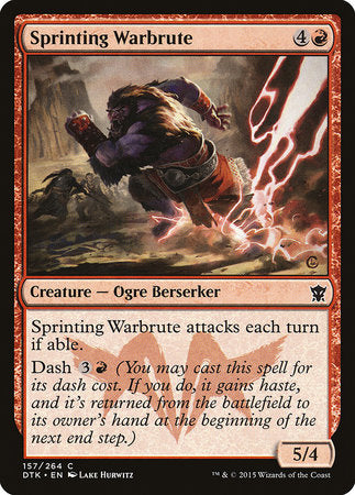 Sprinting Warbrute [Dragons of Tarkir] | GnG Games