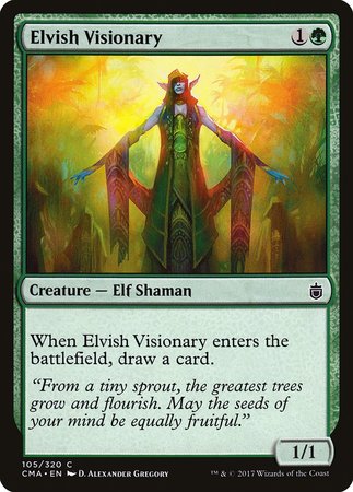 Elvish Visionary [Commander Anthology] | GnG Games