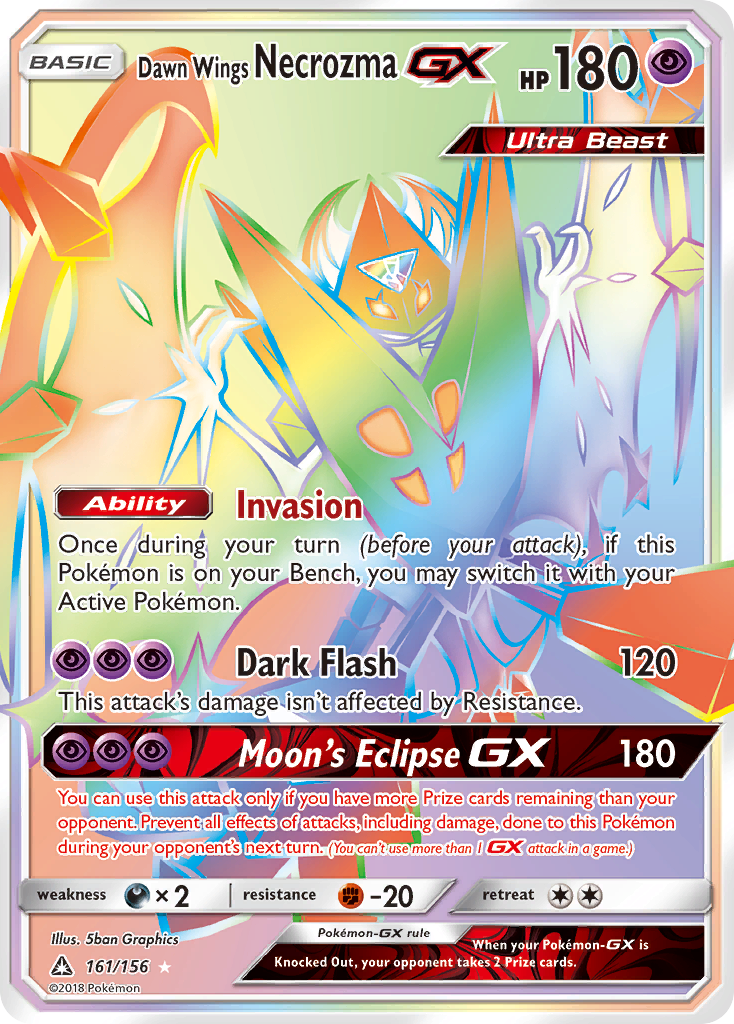 Dawn Wings Necrozma GX (161/156) [Sun & Moon: Ultra Prism] | GnG Games