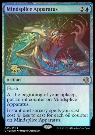 Mindsplice Apparatus [Phyrexia: All Will Be One Prerelease Promos] | GnG Games