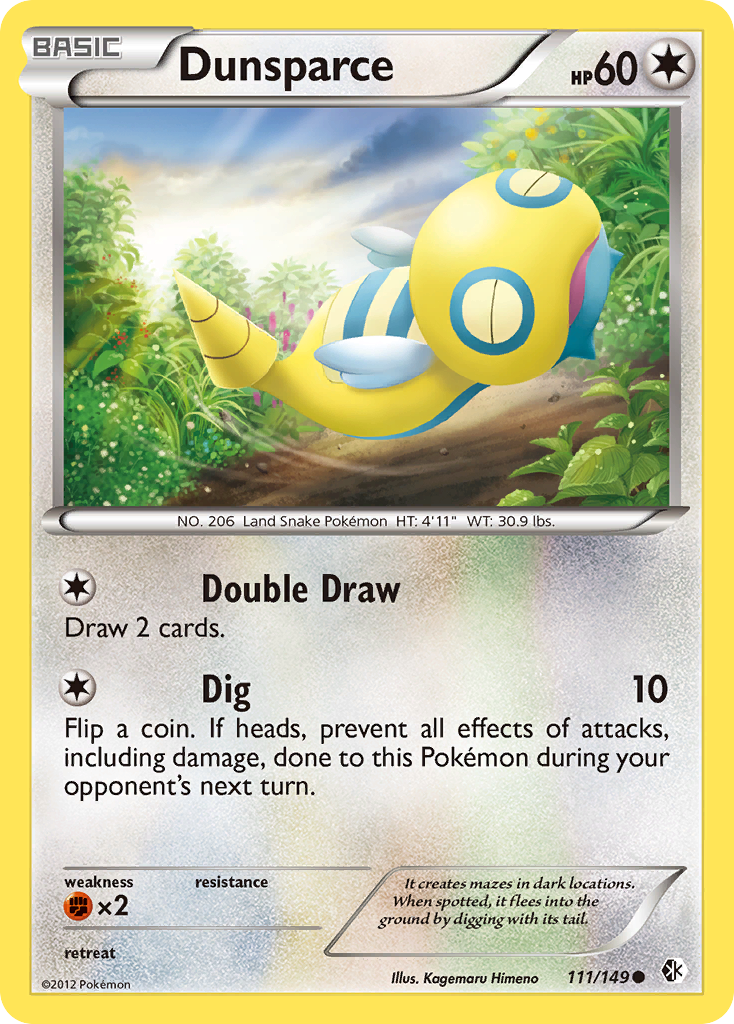 Dunsparce (111/149) [Black & White: Boundaries Crossed] | GnG Games