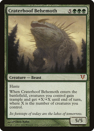 Craterhoof Behemoth [Avacyn Restored] | GnG Games