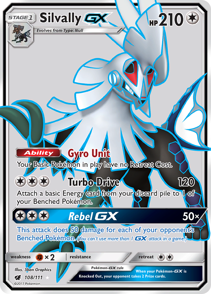 Silvally GX (108/111) [Sun & Moon: Crimson Invasion] | GnG Games