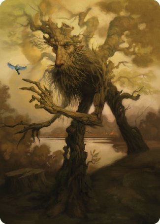 Treefolk Token Art Card [The Lord of the Rings: Tales of Middle-earth Art Series] | GnG Games