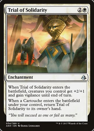 Trial of Solidarity [Amonkhet] | GnG Games