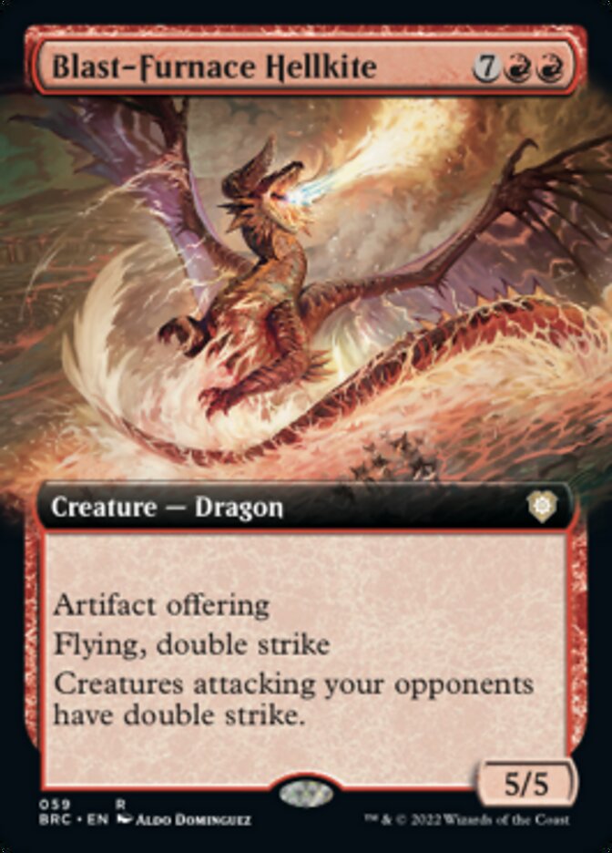 Blast-Furnace Hellkite (Extended Art) [The Brothers' War Commander] | GnG Games