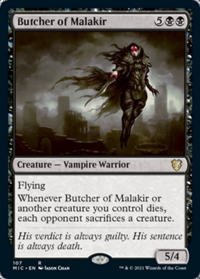 Butcher of Malakir [Innistrad: Midnight Hunt Commander] | GnG Games