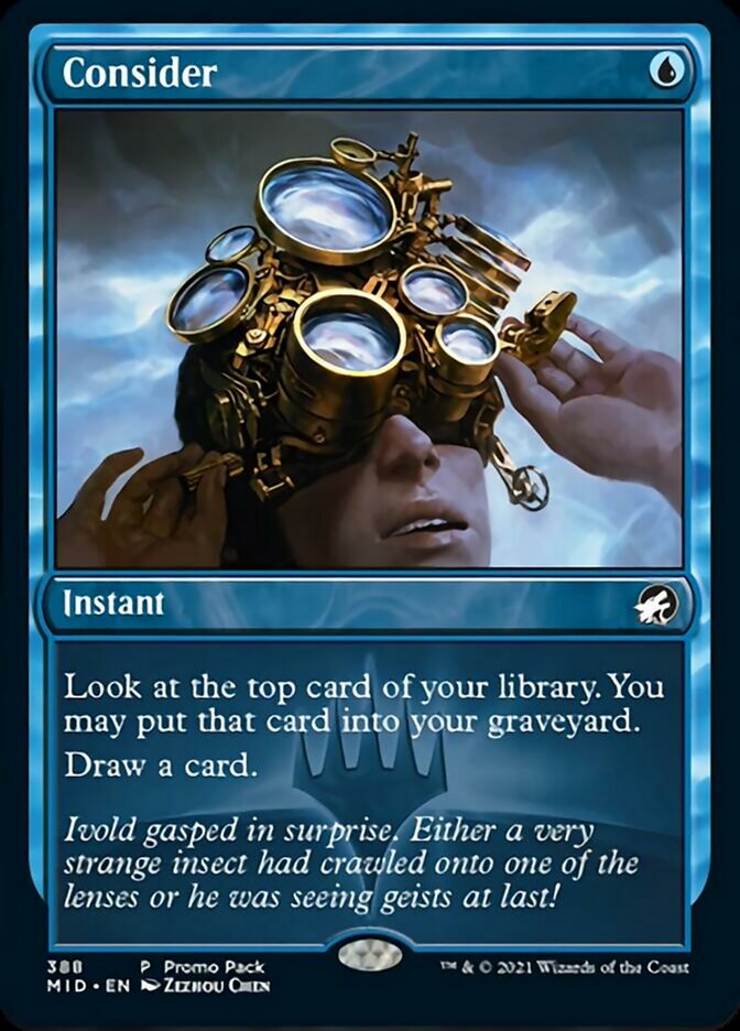 Consider (Promo Pack) [Innistrad: Midnight Hunt Promos] | GnG Games