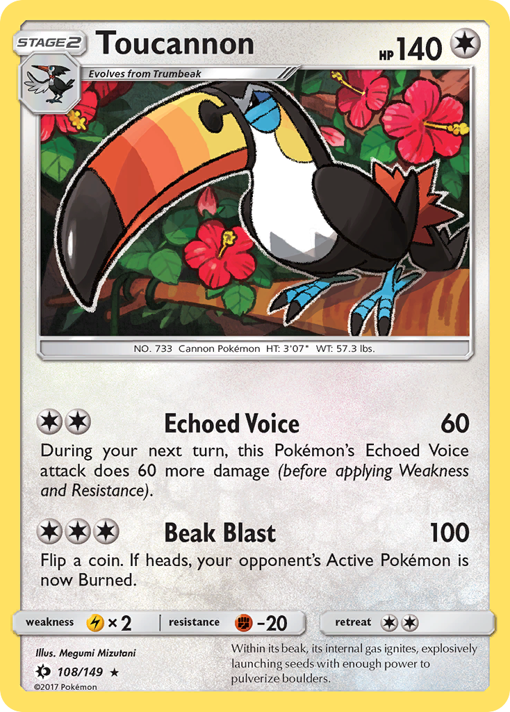 Toucannon (108/149) [Sun & Moon: Base Set] | GnG Games