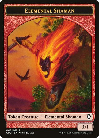 Elemental Shaman Token [Commander Anthology Volume II Tokens] | GnG Games