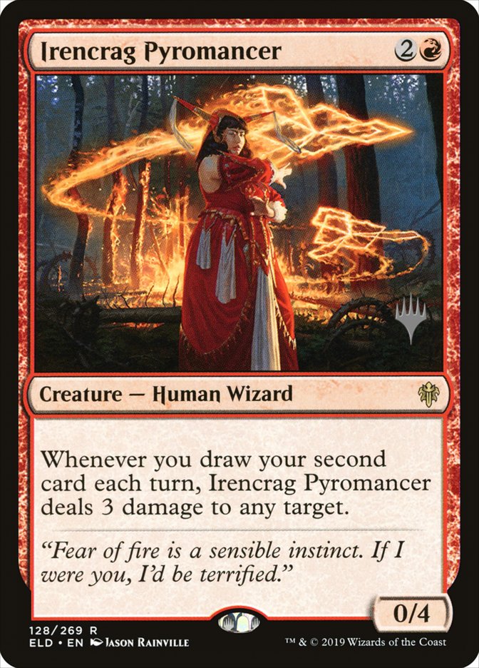 Irencrag Pyromancer (Promo Pack) [Throne of Eldraine Promos] | GnG Games