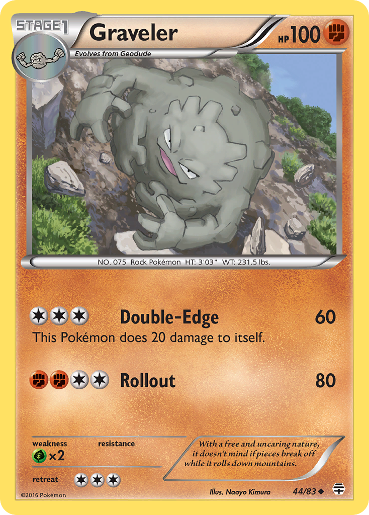 Graveler (44/83) [XY: Generations] | GnG Games