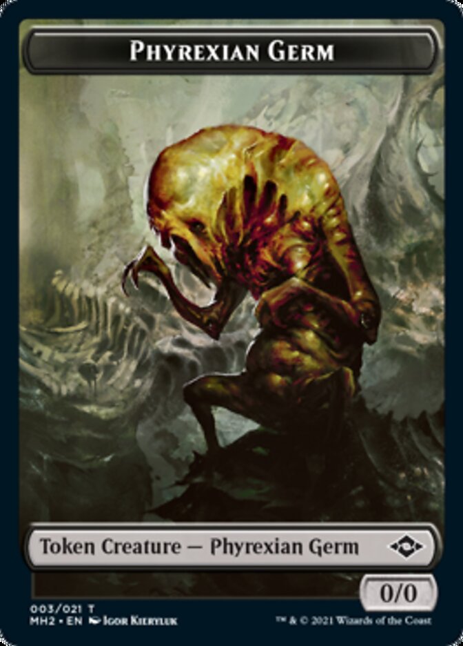 Phyrexian Germ Token [Modern Horizons 2 Tokens] | GnG Games