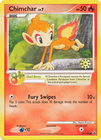 Chimchar (57/100) [Countdown Calendar Promos] | GnG Games