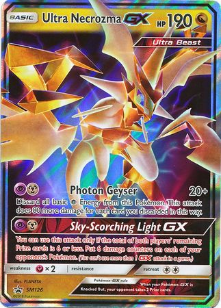 Ultra Necrozma GX (SM126) (Jumbo Card) [Sun & Moon: Black Star Promos] | GnG Games