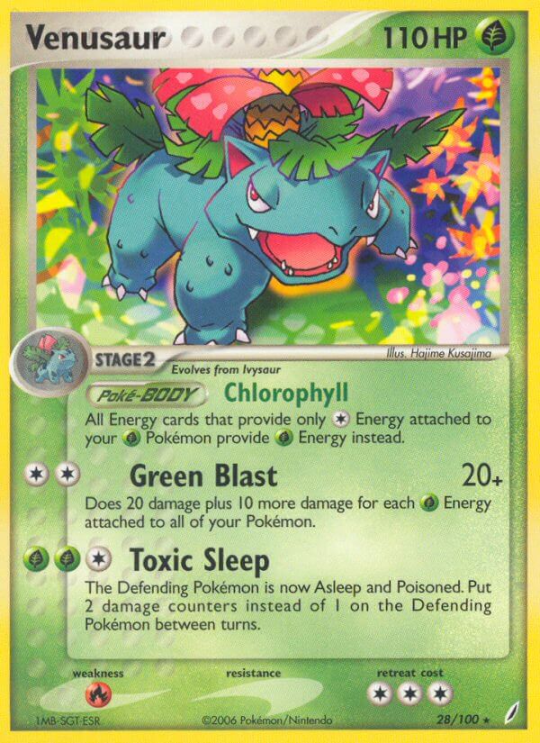 Venusaur (28/100) (Theme Deck Exclusive) [EX: Crystal Guardians] | GnG Games