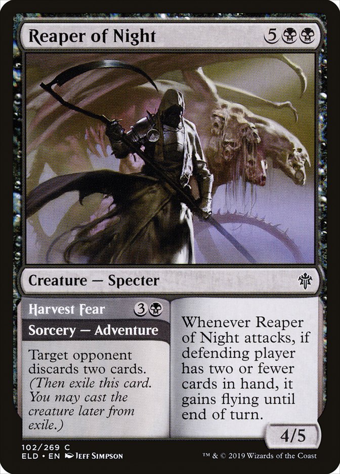 Reaper of Night // Harvest Fear [Throne of Eldraine] | GnG Games