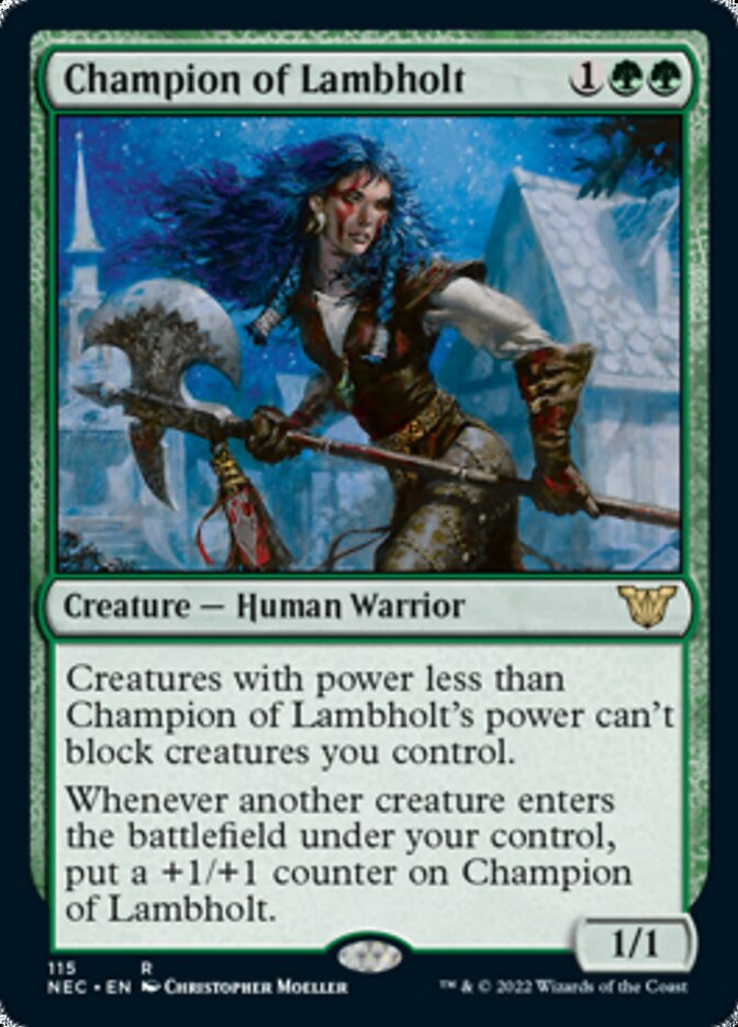 Champion of Lambholt [Kamigawa: Neon Dynasty Commander] | GnG Games