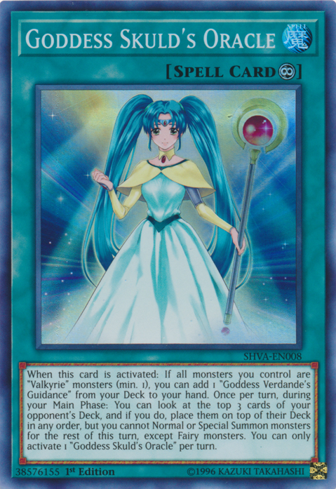 Goddess Skuld's Oracle [SHVA-EN008] Super Rare | GnG Games