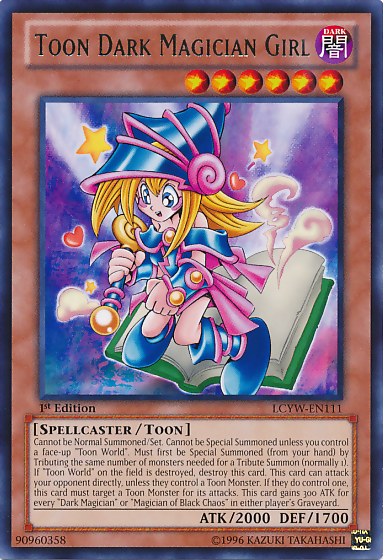 Toon Dark Magician Girl [LCYW-EN111] Rare | GnG Games