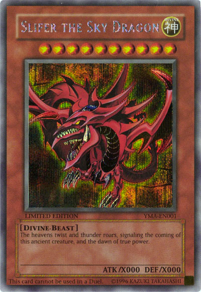 Slifer the Sky Dragon [YMA-EN001] Secret Rare | GnG Games