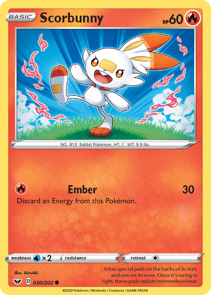 Scorbunny (030/202) [Sword & Shield: Base Set] | GnG Games