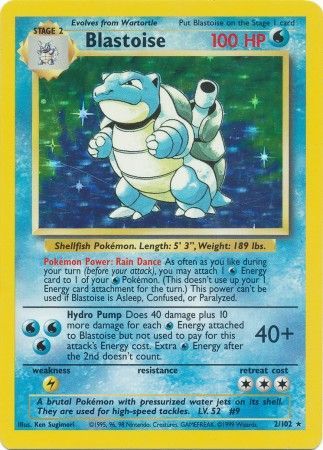 Blastoise (2/102) [Base Set Unlimited] | GnG Games