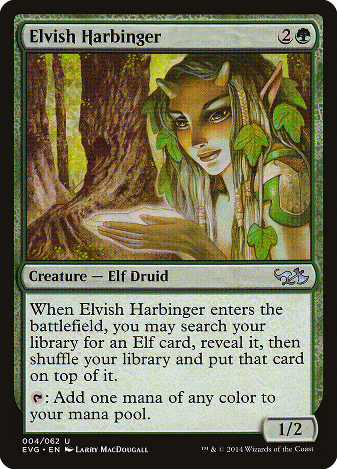 Elvish Harbinger (Elves vs. Goblins) [Duel Decks Anthology] | GnG Games