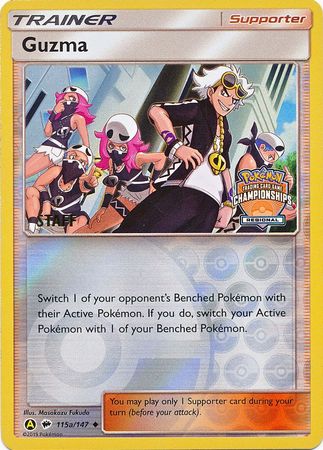 Guzma (115a/147) (Regional Championship Promo Staff) [Sun & Moon: Burning Shadows] | GnG Games