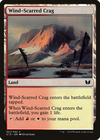 Wind-Scarred Crag [Commander 2015] | GnG Games