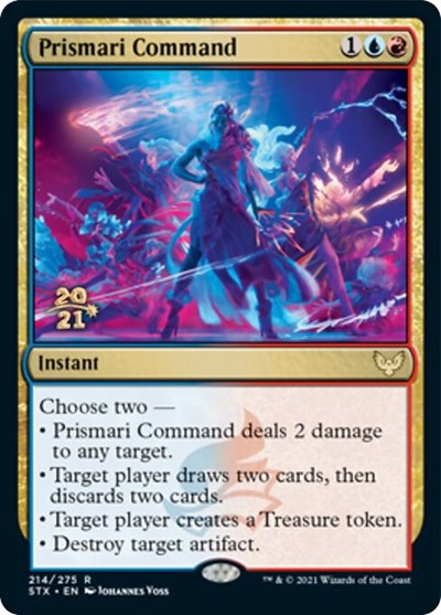 Prismari Command [Strixhaven: School of Mages Prerelease Promos] | GnG Games