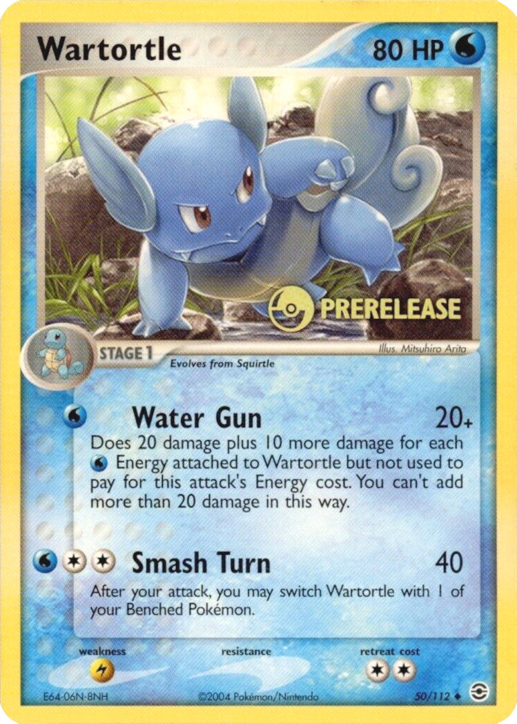 Wartortle (50/112) (Prerelease) [EX: FireRed & LeafGreen] | GnG Games