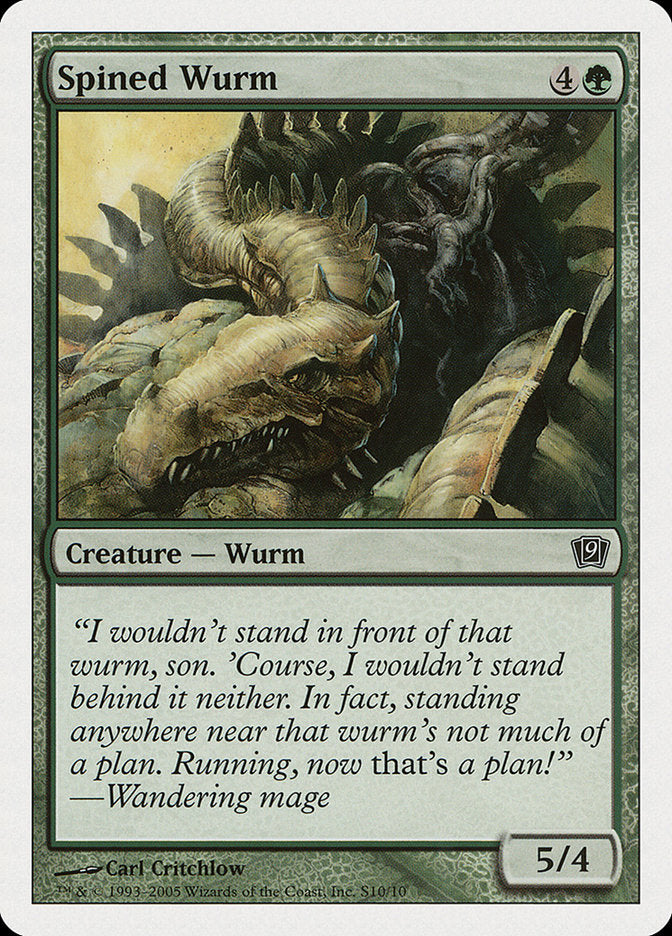 Spined Wurm [Ninth Edition] | GnG Games