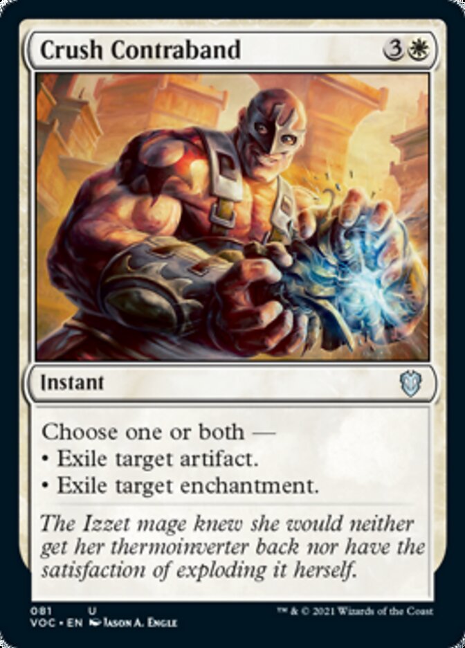 Crush Contraband [Innistrad: Crimson Vow Commander] | GnG Games